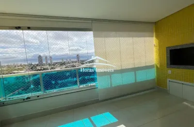 Aluguel de apartamento de luxo no jardim das américas - 3 quartos, 3 suítes, 147m² - cuiabá-mt