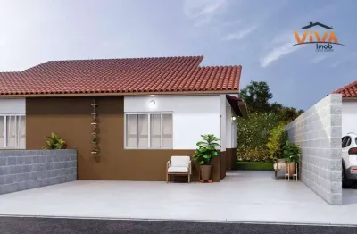 Casa com 2 dormitórios à venda, 58 m² por r$ 350.000,00 - chácaras bom tempo - franco da rocha/sp