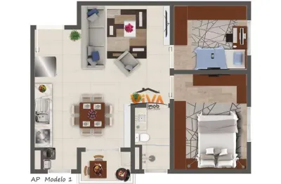 Apartamento com 2 dormitórios à venda, 40 m² por r$ 250.000,00 - laranjeiras - caieiras/sp