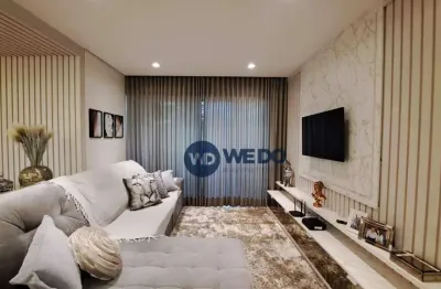 Apartamento com 3 dormitórios à venda, 295 m² por r$ 1.750.000,00 - centro - americana/sp