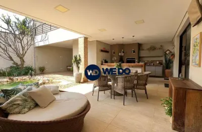 Casa de alto padrão com piscina no flora frezzarin em americana