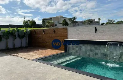 Casa com piscina no condomínio fazenda santa lucia em americana