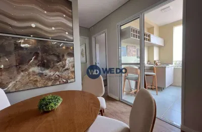 Apartamento com 2 dormitórios à venda, 54 m² por r$ 350.000,00 - reserva centenária - santa bárbara d'oeste/sp
