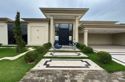 Casa térrea c/ 4 suítes e porteira fechada no cond. estancia hípica - nova odessa/sp