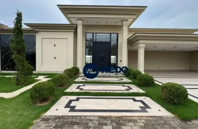 Casa térrea c/ 4 suítes e porteira fechada no cond. estancia hípica - nova odessa/sp