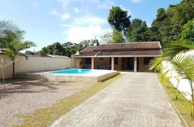 Casa com 2 quartos à venda na rua álamo, barra do sai, itapoá, 80 m2 por r$ 500.000