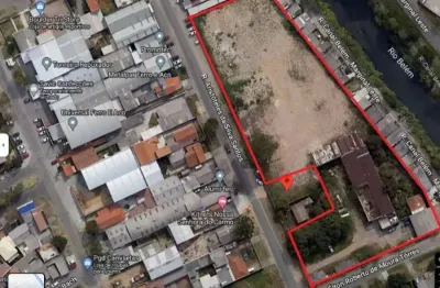 Terreno à venda na rua aristóteles da silva santos, boqueirão, curitiba, 9774 m2 por r$ 5.500.000