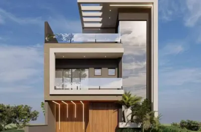 Casa com 3 quartos à venda na rua edgar allan poe, 14, aristocrata, são josé dos pinhais, 280 m2 por r$ 2.669.900