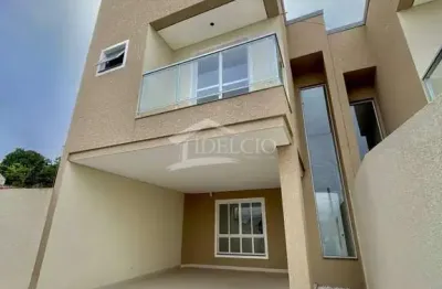 Casa com 3 quartos à venda na rua piauí, 167, boneca do iguaçu, são josé dos pinhais, 174 m2 por r$ 890.000