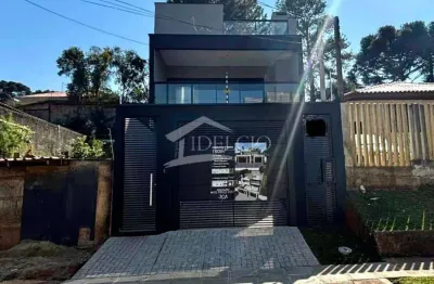 Casa com 3 quartos à venda na rua joão dombrowski, 199, braga, são josé dos pinhais, 235 m2 por r$ 900.000