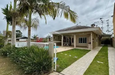 Casa com 4 quartos à venda na rua 100 marcílio dias, 510, barra do sai, itapoá, 360 m2 por r$ 850.000