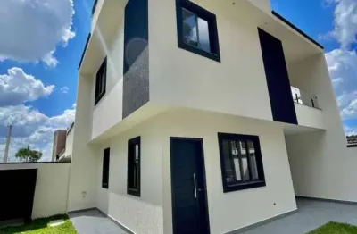 Casa com 3 quartos à venda na rua professora ernestina de macedo souza, 1263, afonso pena, são josé dos pinhais, 100 m2 por r$ 660.000