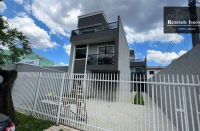 Sobrado com 3 dormitórios à venda, 125 m² por r$ 720.000,00 - fazendinha - curitiba/pr