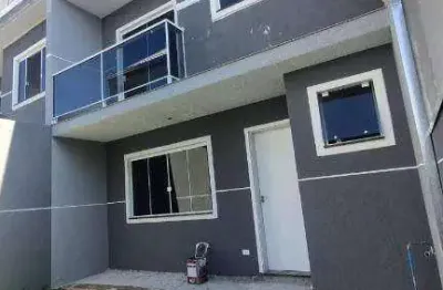 Sobrado com 3 dormitórios à venda, 138 m² por r$ 685.000,00 - fazendinha - curitiba/pr