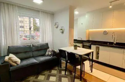 C-ap3594 excelente apartamento mobiliado com 2 quartos - graciosa residencial clube - pinhais