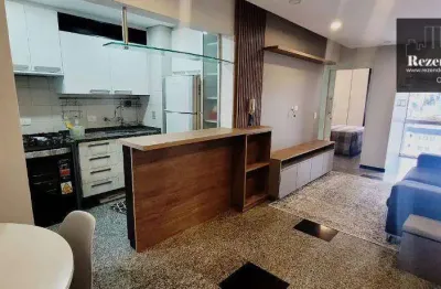 Apartamento com 1 dormitório para alugar por r$ 2.954,50/mês - são francisco - curitiba/pr