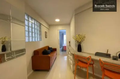 Apartamento com 1 quarto à venda, mobiliado - centro - curitiba/pr