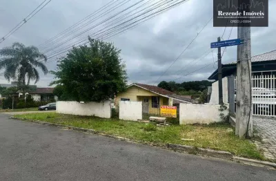 Terreno em santa felicidade com 480m² (16x30)de esquina zr2 ideal para construção de sobrado.