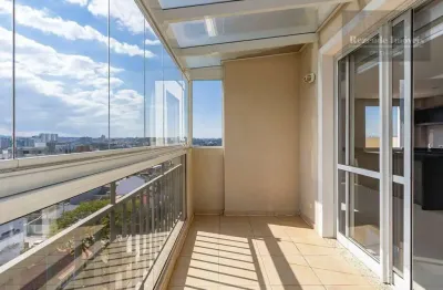 Cobertura duplex com 3quartos sendo 2 suítes e 2 vagas à venda- bacacheri- curitiba/pr