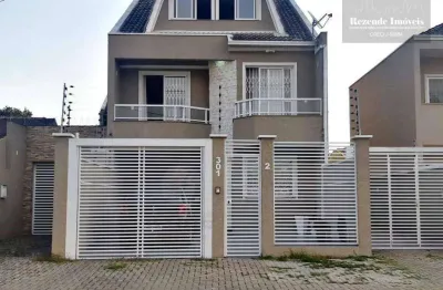 Sobrado com 4 dormitórios à venda, 162 m² por r$ 690.000,00 - fazendinha - curitiba/pr