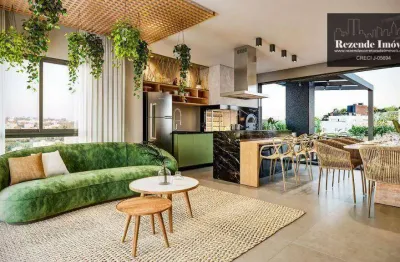 Apartamento garden com 2 dormitório à venda, 30 m² por r$ 636.900 - tingui - curitiba/pr