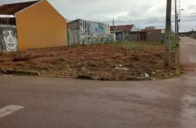Terreno de esquina à venda, 242 m² por r$ 0 - estados - fazenda rio grande/pr