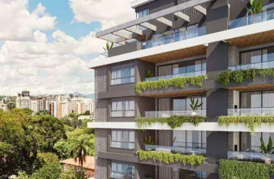 C-4173 apartamento com 3 dormitórios à venda, 171 m² por r$ 2.487.000 - cabral - curitiba/pr