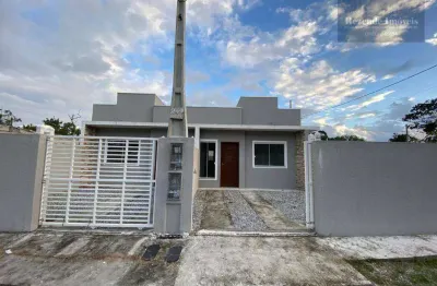 Casa com 2 dormitórios à venda, 43 m² por r$ 300.000,00 - balneario saint etienne - matinhos/pr