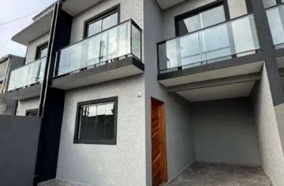 Sobrado com 3 dormitórios à venda, 81 m² por r$ 430.000,00 - tatuquara - curitiba/pr