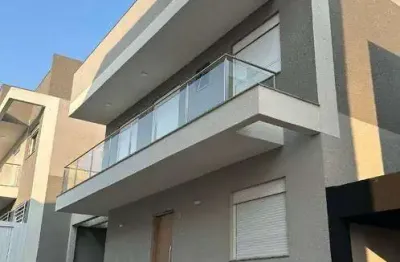 Sobrado novo em condomínio fechado com 3 dormitórios à venda, 115 m² por r$ 689.900 - atuba - curitiba/pr