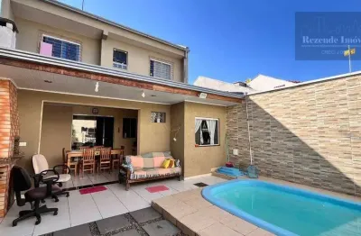 Sobrado com 4 quartos , 2 vagas , piscinaà venda-campo comprido - curitiba/pr