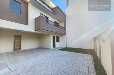 Sobrado com 3 dormitórios sendo uma suíte terraço com churrasqueira  à venda, 147 m² por r$ 1.100.000 - santa felicidade - curitiba/pr