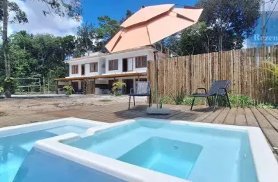 Casa em condominío mais terreno de 1.200 metros à venda- arraial dajuda - porto seguro/ba