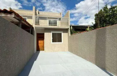 Sobrado com 3 dormitórios à venda, 60 m² por r$ 299.000 - campo de santana - curitiba/pr