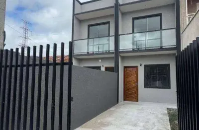 Sobrado com 2 dormitórios à venda, 60 m² por r$ 339.000,00 - tatuquara - curitiba/pr