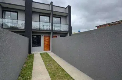 Sobrado com 2 dormitórios à venda, 71 m² por r$ 380.000 - tatuquara - curitiba/pr