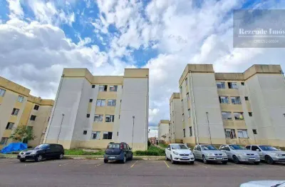Apartamento com 2 dormitórios para alugar, 46 m² por r$ 1.521,00/mês - ganchinho - curitiba/pr