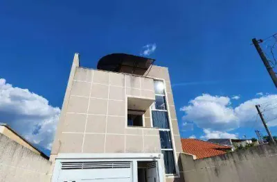 Sobrado com 3 dormitórios à venda, 181 m² por r$ 830.000 - caiuá - curitiba/pr