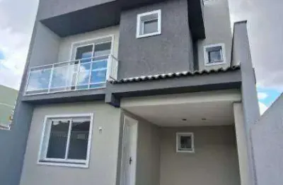 Sobrado com 3 dormitórios à venda, 120 m² por r$ 680.000,00 - fazendinha - curitiba/pr