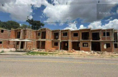 Sobrados à venda no vitória régia,,sobrado com 2 dormitórios à venda, 70 m² por r$ 400.000 - cidade industrial - curitiba/pr