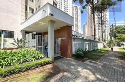 C-ap4412 cristo rei/jd. botânico 2 qts, planejados, decorado, 1 vaga, condomínio clube