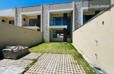 Sobrado com 3 dormitórios à venda, 108 m² por R$ 850.000,00 - Praia Do Leste - Pontal do Paraná/PR