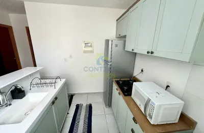 Apto mobiliado, ar condicionado, chapada das tulipas, 02 quartos. valor 2.850,00