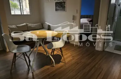 Lindo loft mobiliado com 40m² para locação na água branca, venha conhecer!!