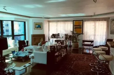 Luxuoso apartamento para locação na vila andrade de 290 m² com 4 suítes e 4 vagas