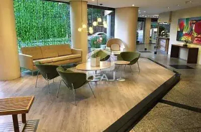 Apartamento mobiliado para locação, 57m² - 1 suíte, 1 vaga de garagem - r$ 2.677,00 - vila andrade,