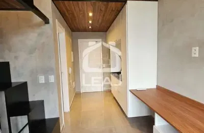 Studio mobiliado para locação, 24m², jardim das acácias - r$ 3.150,00 (pacote) - são paulo, sp