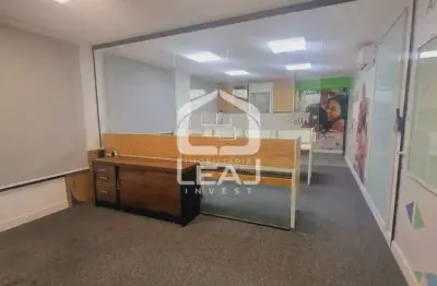 Sala comercial mobiliado para locação com 46m² na vila olímpia