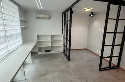 Vendo ótima sala 23m2 com garagem, montada em icaraí, niterói
