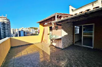 Cobertura duplex  03 quartos,  02 salas,  escritório, terraço e garagem localização privilegiada venda bairro são mateus em juiz de fora - mg